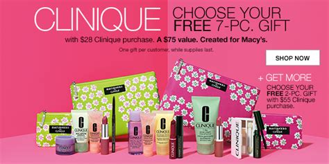 macys clinique gift with purchase